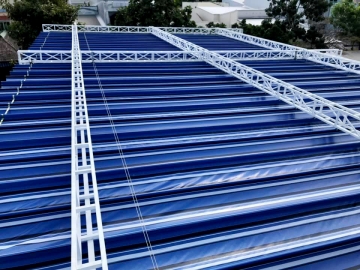 Top công ty bạt xếp, mái hiên, bạt cuốn che mưa nắng tại Hà Tĩnh uy tín nhất